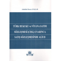 Türk Hukuku ve Viyana Satım Sözlşemesi (CISG)  Uyarınca Satış Sözleşmesinde Aliud