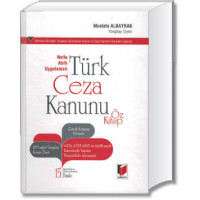 Türk Ceza Kanunu-Öz Kitap