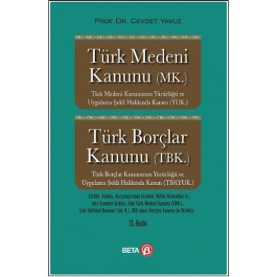 Türk Medeni Kanunu – Türk Borçlar Kanunu (TBK)