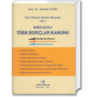 6098 Sayılı Türk Borçlar Kanunu
