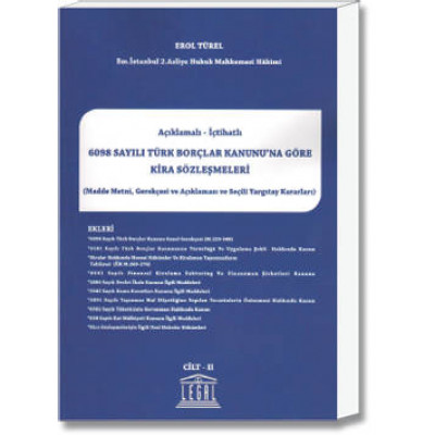 6098 Sayılı Türk Borçlar Kanunu'na Göre Kira Sözleşmeleri