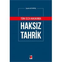 Türk Ceza Hukukunda Haksız Tahrik