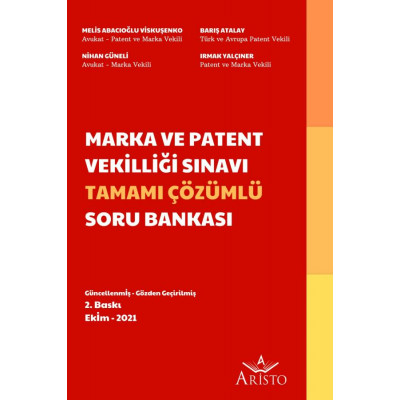 Marka ve Patent Vekilliği Sınavı Tamamı Çözümlü Soru Bankası