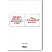 Turkish Criminal Procedure Code Ceza Muhakemesi Kanunu