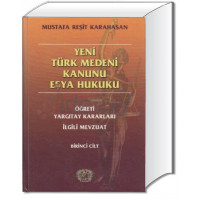 Yeni Türk Medeni Kanunu Türk Eşya Hukuku