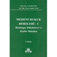 Medeni Hukuk Dersleri - I