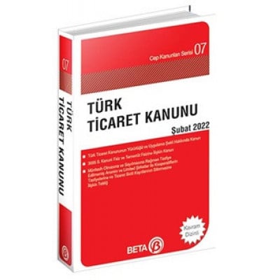 TTK - Türk Ticaret Kanunu (Cep)