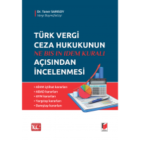 Türk Vergi Ceza Hukukunun Açısından İncelenmesi