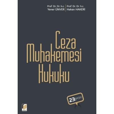 Ceza Muhakemesi Hukuku