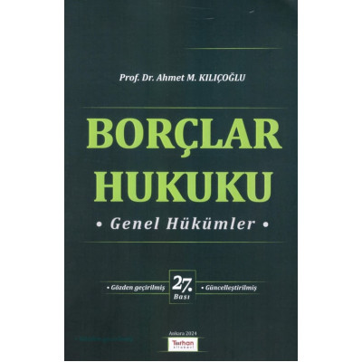 Borçlar Hukuku Genel Hükümler