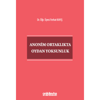 Anonim Ortaklıkta Oydan Yoksunluk