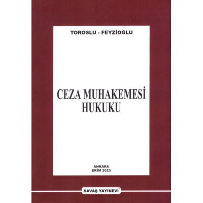 Ceza Muhakemesi Hukuku