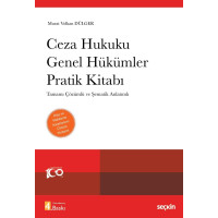 Ceza Hukuku Genel Hükümler Pratik Kitabı