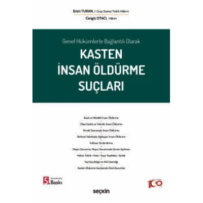 Kasten İnsan Öldürme Suçları