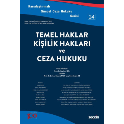 Temel Haklar, Kişilik Hakları ve Ceza Hukuku