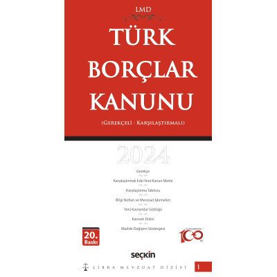 Türk Borçlar Kanunu / LMD–1