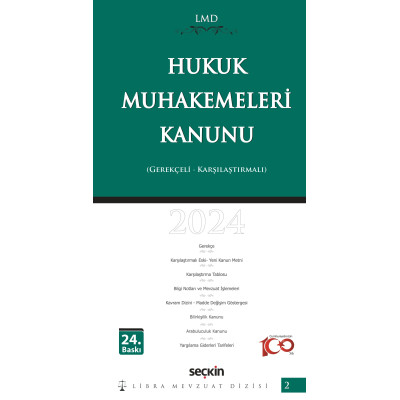 Hukuk Muhakemeleri Kanunu / LMD–2A