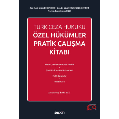 Türk Ceza Hukuku Özel Hükümler Pratik Çalışma Kitabı