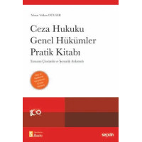 Ceza Hukuku Genel Hükümler Pratik Kitabı